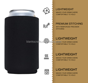 卸売ウェディングギフト断熱折りたたみブランク缶クーラー昇華ネオプレンスタビークーラー - Product Image 6