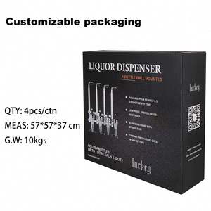 1 בקבוק קיר רכוב רוח לשתות Dispenser בר Shot למדוד משקאות Dispenser - Product Image 5