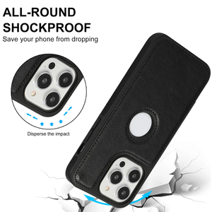 เคสโทรศัพท์มือถือหนัง PU สำหรับ iPhone 15 <span class=keywords><strong>Pro</strong></span> <span class=keywords><strong>Max</strong></span>/15 <span class=keywords><strong>Pro</strong></span>/15 Plus/15 Premium ป้องกันรอบด้าน กันลื่น - Product Image 4