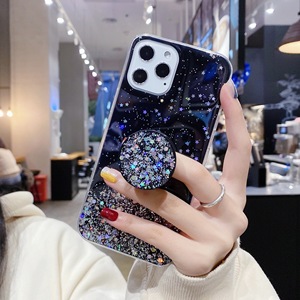 Sang trọng long lanh Bling cô gái di động Cover quay lại với chủ cho <span class=keywords><strong>Iphone</strong></span> trường hợp điện thoại <span class=keywords><strong>10</strong></span> và 11 14 15 Pro Max - Product Image 3
