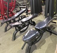 Banc de musculation pliable MaiBo de haute qualité pour salle de sport, équipement de fitness commercial, banc plat pour haltères, entraînement musculaire, acier Q235, garantie 10 ans