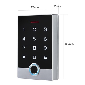 ระบบควบคุมการเข้าออกประตูด้วยลายนิ้วมือ RFID ของแอป TUYA กันน้ำได้มาตรฐาน IP68 - Product Image 1