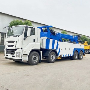 Camion de dépannage routier rotatif ISUZU GIGA 8X4 50 tonnes, de type lourd, à vendre - Product Image 1