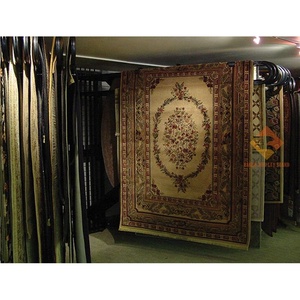 Bán buôn hiện đại mạnh mẽ kim loại thảm hiển thị đứng cho lật móc áo cho thảm vải cho siêu thị hoặc cửa hàng - Product Image 3