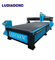 Machine de découpe plasma à prix avantageux, machine de découpe plasma CNC 1325 pour tôle de fer, acier au carbone, machine de découpe plasma CNC