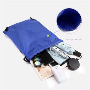 Custom Logo Polyester Shopping Handbag Draw String Bag Fitness Bags <b>Drawstring</b> <b>Backpack</b> - Product Image 5