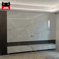Panneaux muraux décoratifs intégrés en Wpc Autres panneaux Installation rapide et facile Villas modernes en fibre de bambou Villa de luxe Panneaux muraux en MDF