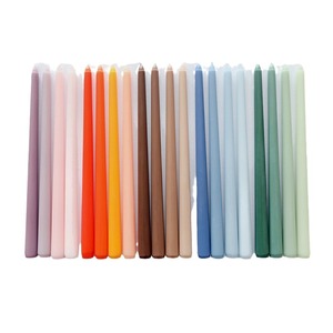 Vela delgada de 30 cm, color Morandi, cera de soja mixta, vela perfumada para decoración del hogar y hoteles - Product Image 3