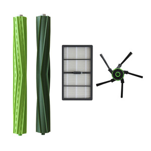 Piezas de repuesto para aspiradora <span class=keywords><strong>roomba</strong></span> Irobot S9 <span class=keywords><strong>s</strong></span> Series 4646124, cepillo lateral de esquina de filtro de cepillos de goma de varias superficies - Product Image 1