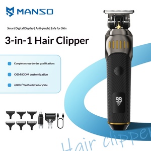 Cortadora <span class=keywords><strong>de</strong></span> Pelo Profesional Inalámbrica para Salón, <span class=keywords><strong>Recortadora</strong></span> Eléctrica para Barberos y Hombres, con Pantalla LED Inteligente, Recargable, 3 Horas <span class=keywords><strong>de</strong></span> Autonomía - Product Image 3