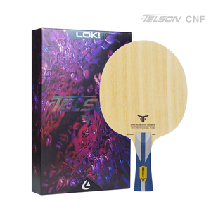 Raquette de tennis de table professionnelle Loki Telson <span class=keywords><strong>CNF</strong></span> 7 plis, lame de ping-pong OEM, raquette de tennis de table - Product Image 1