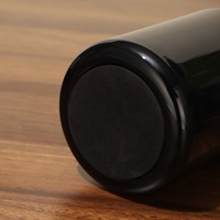 Bouteille isotherme de voyage personnalisée en acier inoxydable 316, mini-gourde portable à double paroi de 380 ml avec corde
