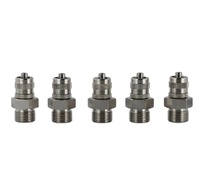 Adaptateurs de valve de distribution en silicone, plastique et aluminium Anyco, accessoires pour machine à tour, connecteur de mélange pour seringue, garantie de 6 mois