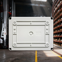 Boîte de distribution électrique KSHT IP54 étanche pour intérieur, 5 voies, MCB, ABS+PC, avec 12 prises 30A 400V et verrouillage supplémentaire