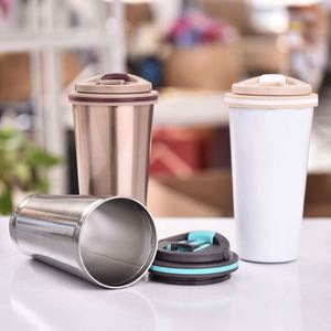 Gobelet isotherme en acier inoxydable pour adultes avec un design moderne et une isolation sous vide pour les voyages - Product Image 1