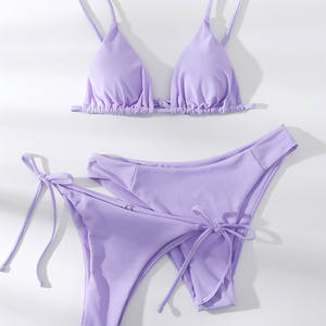 Traje de Baño Bikini 2022 al por Mayor, Fabricante de Trajes de Baño, Bikini Sexy Personalizado de Moda, Traje de Baño de Dos Piezas - Product Image 2