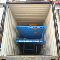 Rampe de chargement mobile largement utilisée de 6 à 15 tonnes Rampe de chargement pour conteneurs à vendre