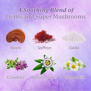 OEM Private Label Sleep Gummies With Mushroom Melatonin and L-Theanine Helps the Body Ease Into Sleep - Product Image 5