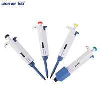 Micropipette WORNER LAB à volume variable réglable, monocanal, 100-1000 µl
