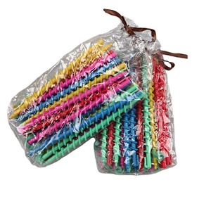 ชุดดัดผมพลาสติกวิเศษ20ชิ้นแบบทำมือโลโก้ที่ไม่ใช้ความร้อนก้านม้วนผมสำหรับผู้หญิงจอแอลซีดีที่คาดผมม้วนผม - Product Image 2