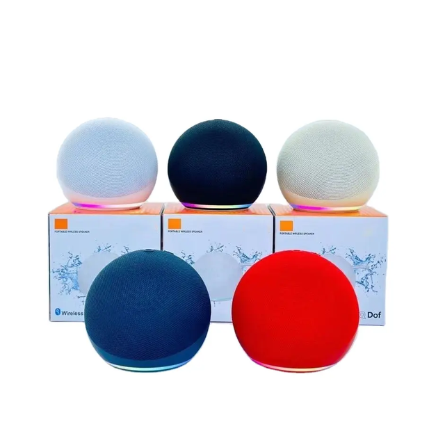 Bt Speaker Extra Bass With Built-In Amplifier Portable Music Player Fabric Alaxe Smart Speaker Altavoz Inteligente Alaxe