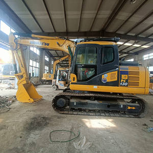 Komatsu เครื่องขุดตีนตะขาบ PC130รุ่น2020ปั๊มไฮดรอลิก13ตันใช้งานดั้งเดิม - Product Image 1
