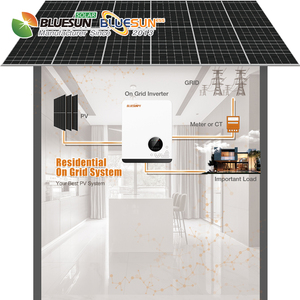 Kit d'onduleurs solaires hybrides Bluesun 3KW <span class=keywords><strong>4KW</strong></span> 5KW 6KW 8KW 10KW 12KW pour la maison - Product Image 5