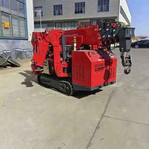 מנוף עכביש זחלי לשטח - מנוף מיוחד לטיפוס על מדרונות בשטחים מורכבים ומשימות הרמה - Product Image 2