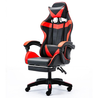 Fabricant promotionnel ordinateur pu cuir gamer lombaire personnalisé Chine anji fauteuil de jeu en cuir