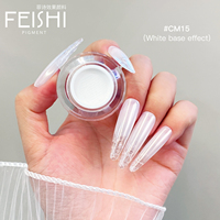 Poudre de pigment pour vernis à ongles, effet chrome verre, vente chaude 2026, fournitures pour ongles, pigment, poudre recouverte de lumière du soleil