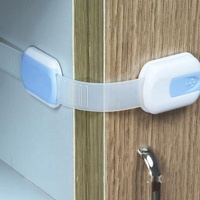Serrure de tiroir pour enfants serrure de sécurité bébé épreuvage adhésif plus fort serrure d'armoire de sécurité pour placard armoire porte tiroirs