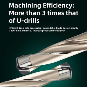 Foret à tête interchangeable KS Crown Drill 7D (D12.5-D52) Haute performance Série KS - Product Image 4