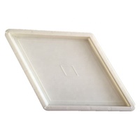 Moule de brique de plancher en plastique, moule de brique d'injection en plastique, moules décoratifs pour béton