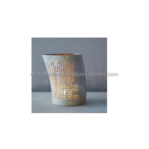 Bougeoir en corne de buffle antique Bougeoir en corne de qualité supérieure avec design haut de gamme au prix de gros - Product Image 4