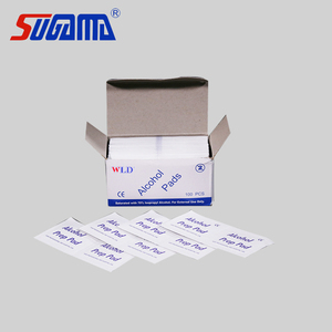 Almohadilla de preparación de <span class=keywords><strong>alcohol</strong></span> veterinario antibacteriana Desinfección de <span class=keywords><strong>heridas</strong></span> y cuidado posquirúrgico Consumibles médicos para la salud de las mascotas - Product Image 5