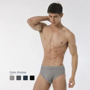 Cueca boxer masculina confortável, curta, sem costura