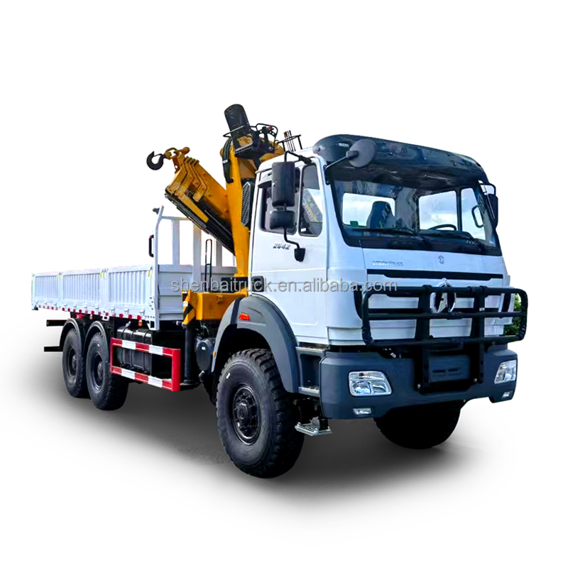6x6 Beiben 12 Ton Crane Truck