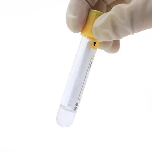 Медицинский одноразовый расходный гель и активатор сгустка вакуумная трубка для сбора крови