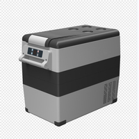 Glacière 35L 45L pour caravane, camping, bateau, pêche, réfrigérateur-congélateur portable 12V à compresseur pour voiture