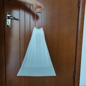 ถุงขยะพลาสติกแบบมีเชือกผูก ใช้แล้วทิ้ง เป็นมิตรกับสิ่งแวดล้อม สำหรับครัวเรือน - Product Image 6