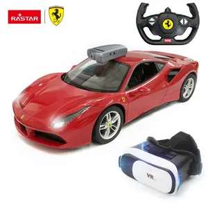 Đồ Chơi Đua Xe Điện RASTAR Ferrari 488, Xe Mô Phỏng Vr Điều Khiển Từ Xa