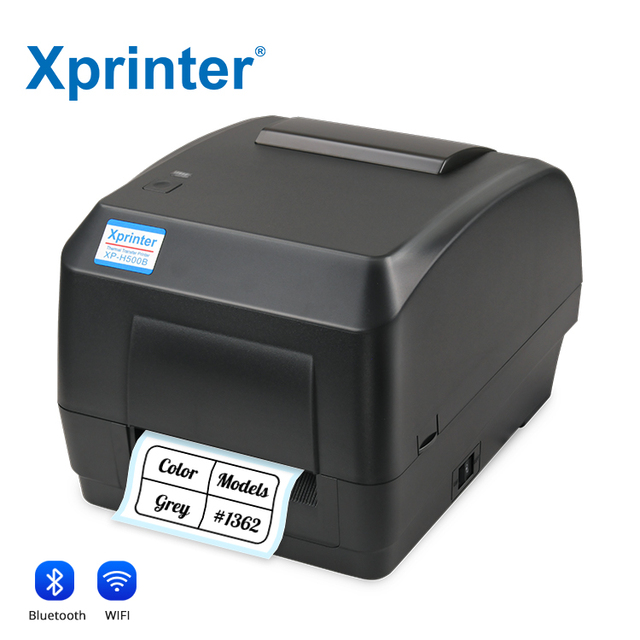 Xprinter XP-H500B/ XP-H500E 203DPI Thermal Printer 4x6 Label Label Printing Machine Sticker Printer Wireless Thermal Printer