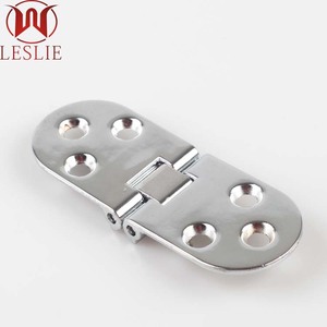Leslie Zinc Alloy Concealed <b>Hinges</b> 2mm Flush Mount For Wardrobe Wooden Door Furniture <b>Hinge</b> Modern Design - Product Image 2