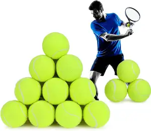 Grosir Pabrik logo merek kustom profesional bola tenis pantai elastis tinggi dengan lapisan karet serat kimia