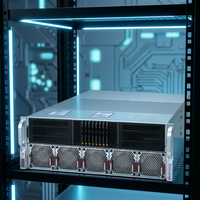 Serveur Rack Barebone 4U SYS-422GA-NRT à Double Socket DDR5 ECC NVMe Hot Swap Multi-GPU pour IA, Apprentissage Profond et HPC, Configurable sur Mesure