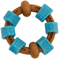 Jouet à mâcher pour chien en nylon écologique, design anneau, durable, indestructible pour grands chiens agressifs, vente en gros