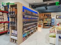 Vente directe usine – Distributeur de nourriture de qualité alimentaire avec pelle, bac à bonbons, conteneur de stockage en vrac avec pelle pour supermarché