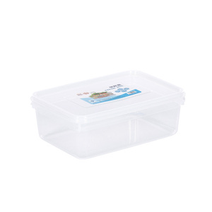 PP Plastic <b>Camping</b> Food Container Rectangular Fresh Keeping <b>Box</b> 1.5 L Multifunction <b>Storage</b> Bin Kitchen Refrigerator Flip Top - Product Image 4