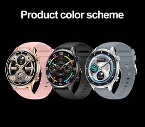 Montre connectée pour femme Wedtserha HK75, dernière mode, moniteur de santé, appels Bluetooth, fonctions sportives, intégration Fitcloudpro pour <span class=keywords><strong>Amazon</strong></span> Hot - Product Image 2