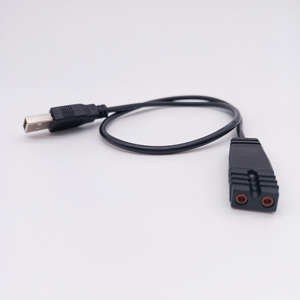 <span class=keywords><strong>Cable</strong></span> de Carga <span class=keywords><strong>para</strong></span> Afeitadora USB 2.0 de 20 cm con Certificación CE, 5V, Blindaje Trenzado, Revestimiento de PVC, Conductor de Cobre Puro, Conectores Niquelados - Product Image 5